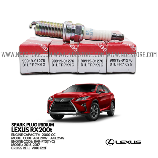 SPARK PLUG DENSO FOR LEXUS RX200t - ndestore.com