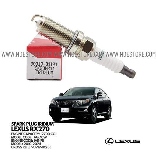 SPARK PLUG DENSO FOR LEXUS RX270 - ndestore.com