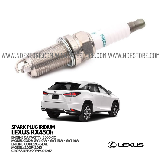 SPARK PLUG DENSO FOR LEXUS RX450h - ndestore.com