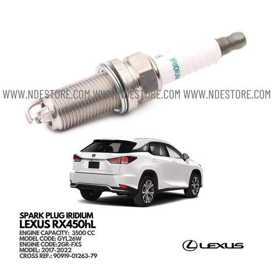 SPARK PLUG DENSO FOR LEXUS RX450hL