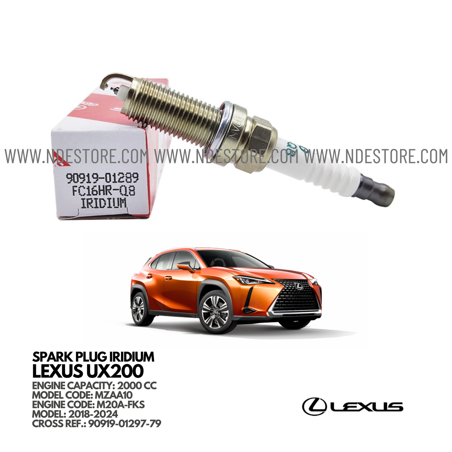 SPARK PLUG DENSO FOR LEXUS UX200