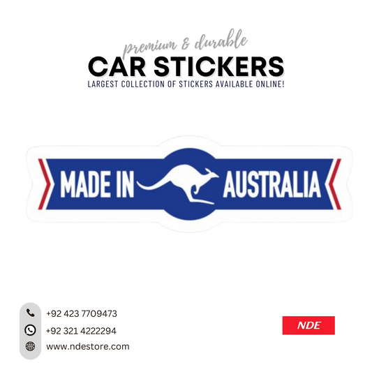 STICKER MADE IN AUSTRALIA