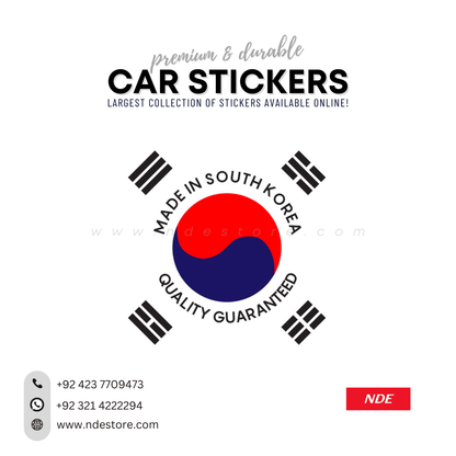 STICKER, MADE IN KOREA SERIES (SKU:K3206) - ndestore.com