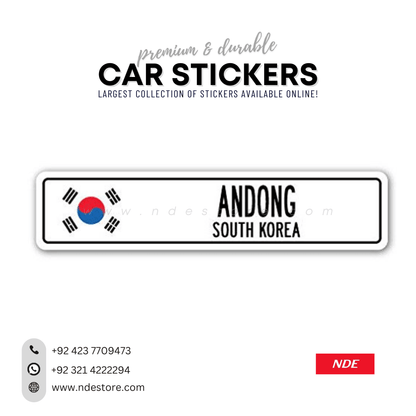 STICKER, MADE IN KOREA SERIES (SKU:K3206) - ndestore.com