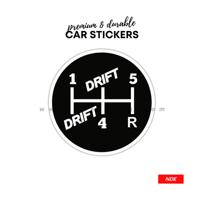 STICKER, MANUAL TRANSMISSION STICK GEAR SERIES - ndestore.com