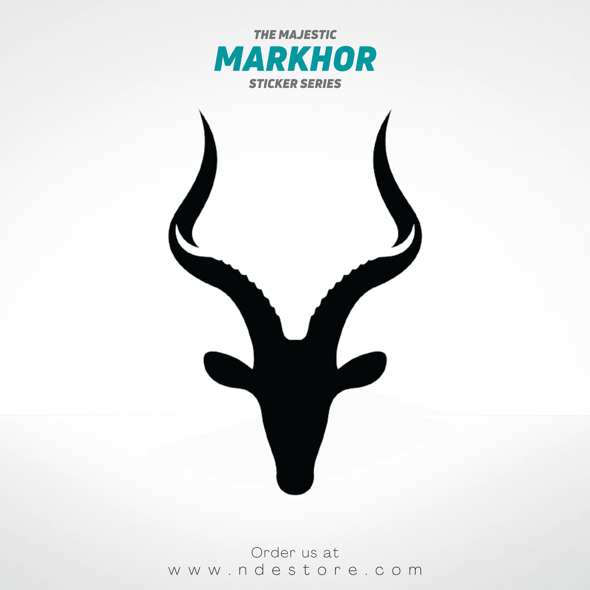 STICKER MARKHOR (MD2) SKU:8013 - ndestore.com