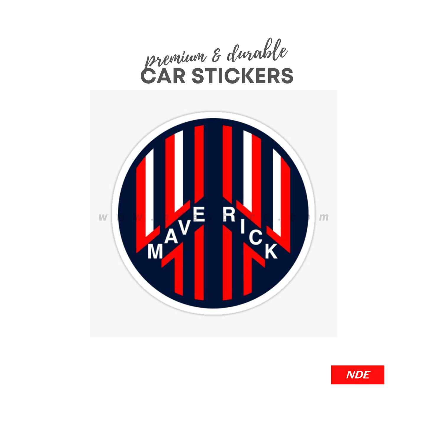 STICKER, MAVERICK (SKU: 44540)