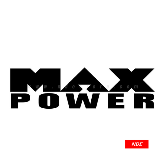 STICKER, MAX POWER - ndestore.com