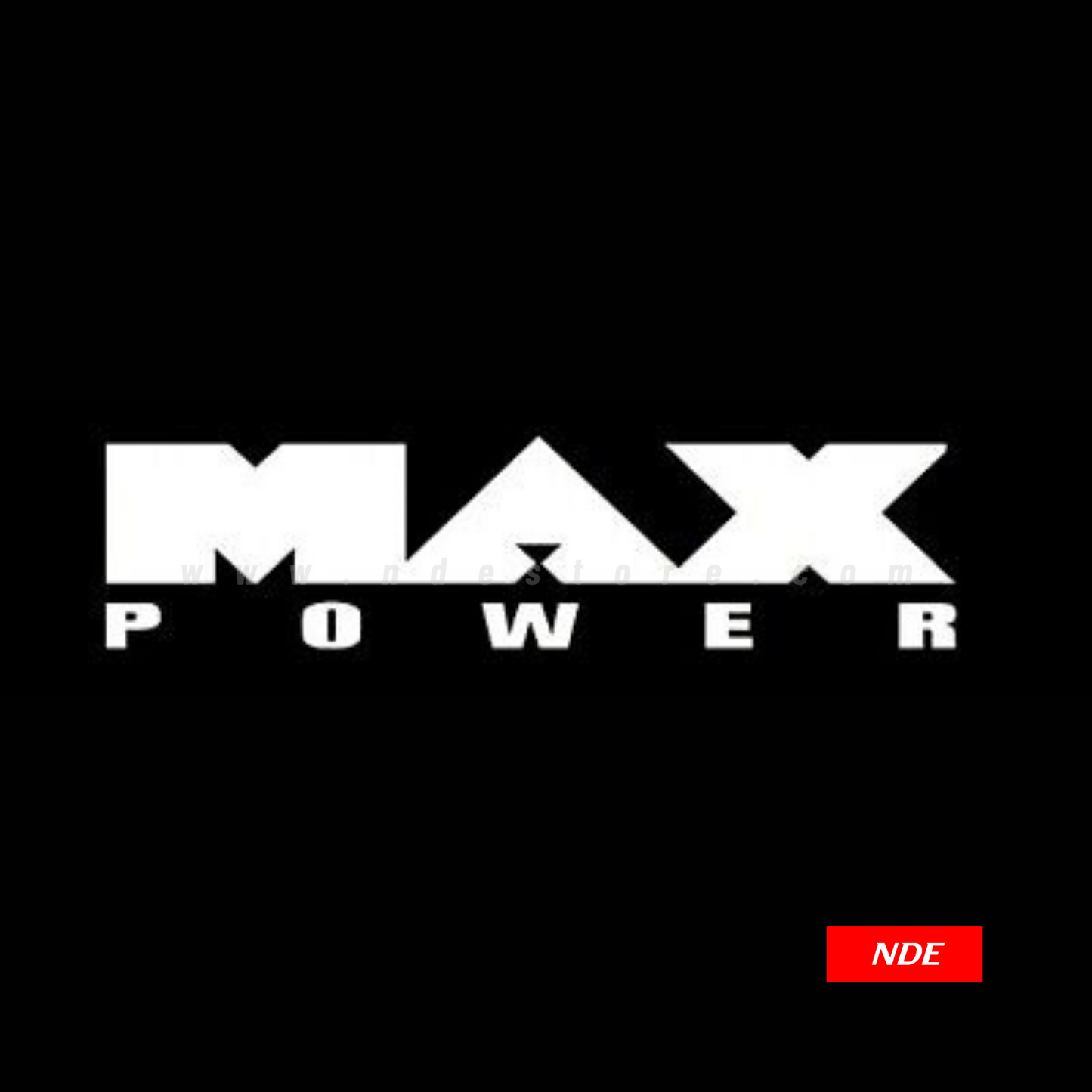 STICKER, MAX POWER