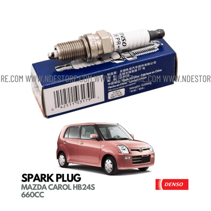 SPARK PLUG DENSO FOR MAZDA CAROL HB24S (2004-2009) - ndestore.com