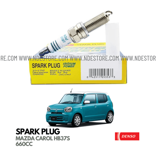 SPARK PLUG DENSO IRIDIUM POWER FOR MAZDA CAROL HB37S (2022-2024) - ndestore.com