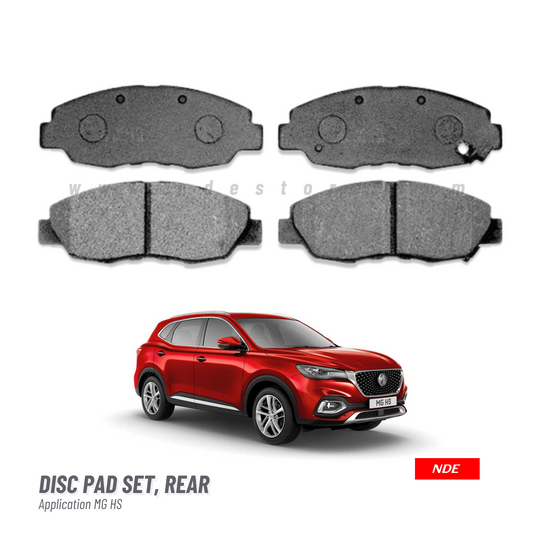 BRAKE, DISC PAD REAR GENUINE FOR MG HS