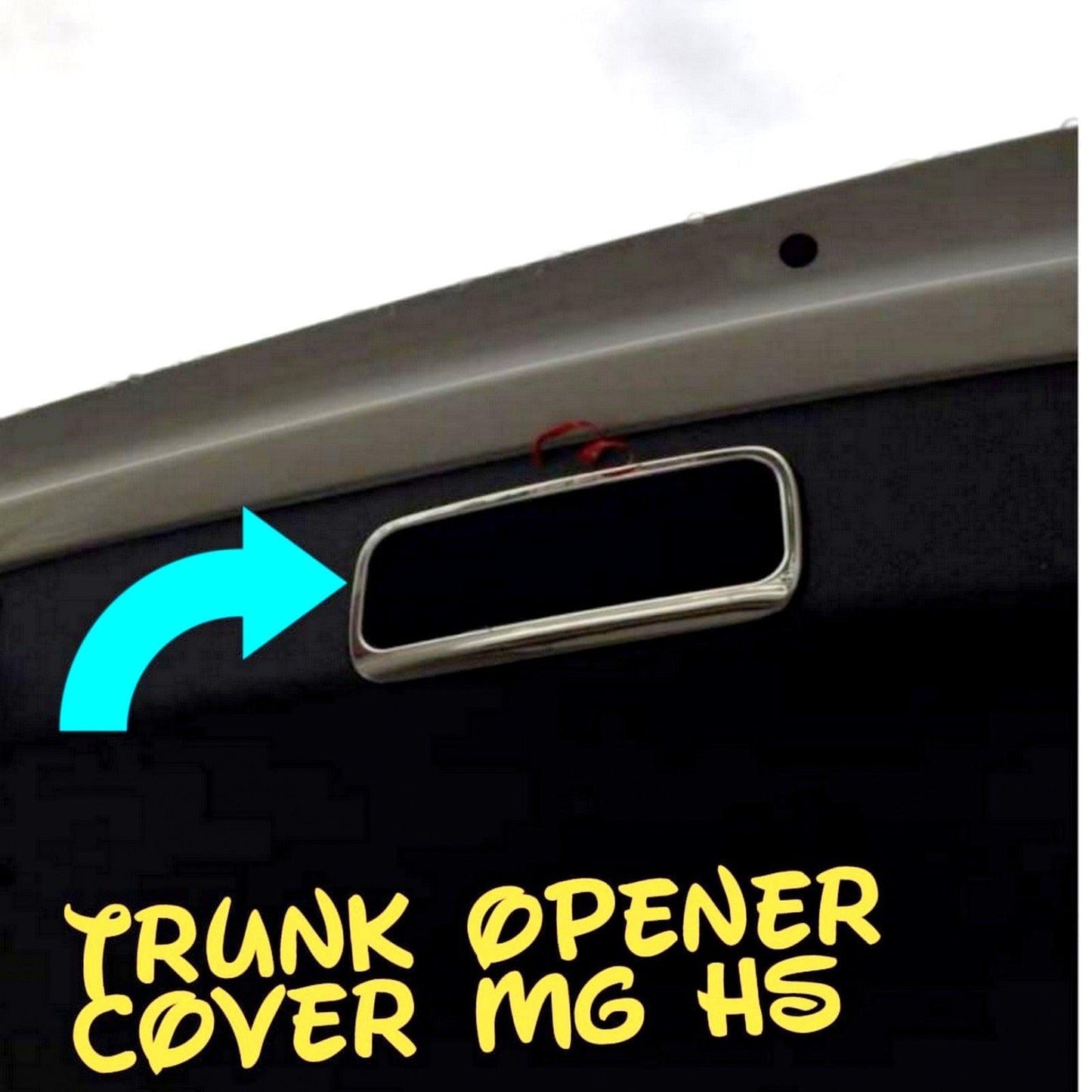 TRUNK HANDLE COVER CHROME MG HS - ndestore.com