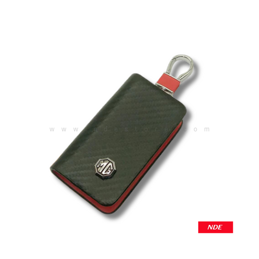 REMOTE COVER KEY POUCH PREMIUM LEATHER MATERIAL WITH MG LOGO