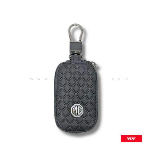 REMOTE COVER KEY POUCH PREMIUM LEATHER MATERIAL WITH MG LOGO