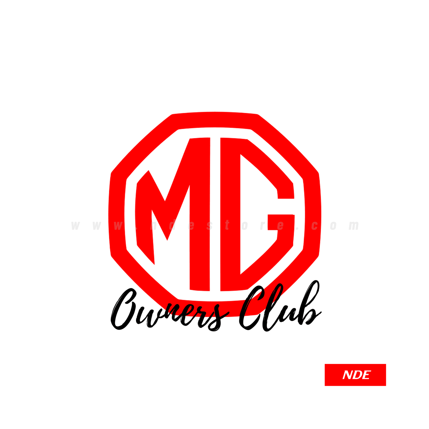 STICKER MG OWNER CLUB - ndestore.com