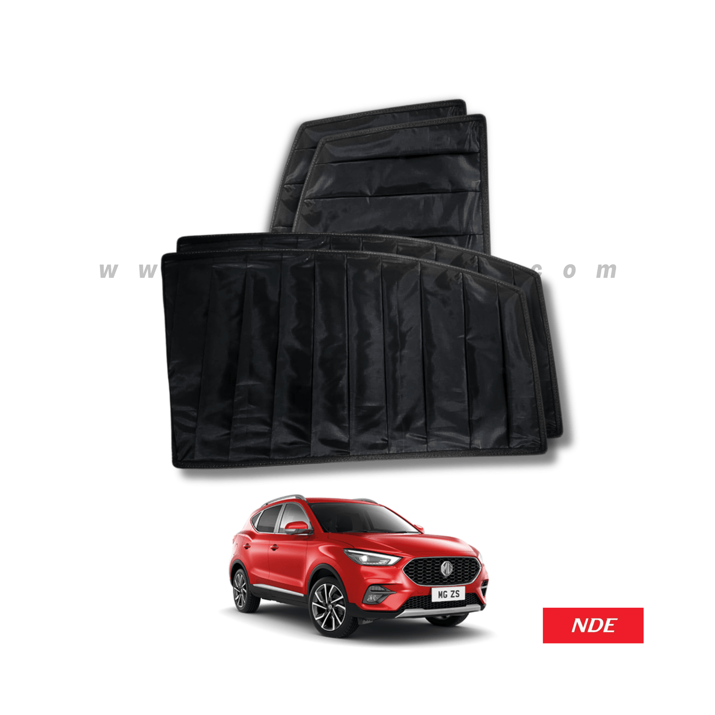 SUN SHADE BLACK WRINKLE FOR MG ZS - ndestore.com