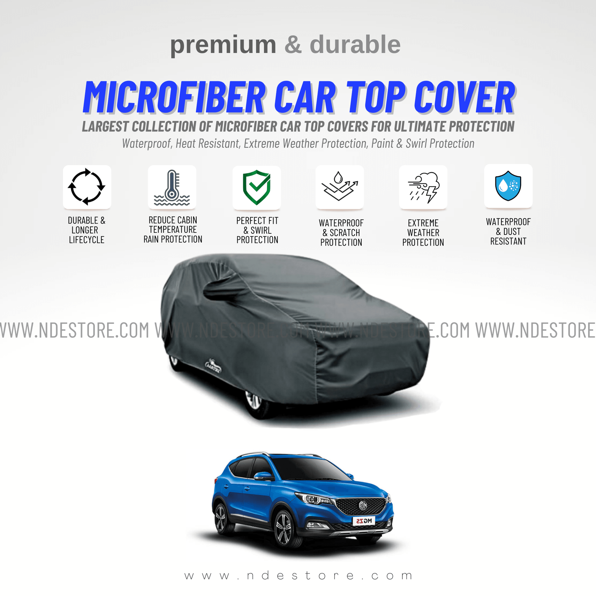 TOP COVER MICROFIBER FOR MG ZS - ndestore.com