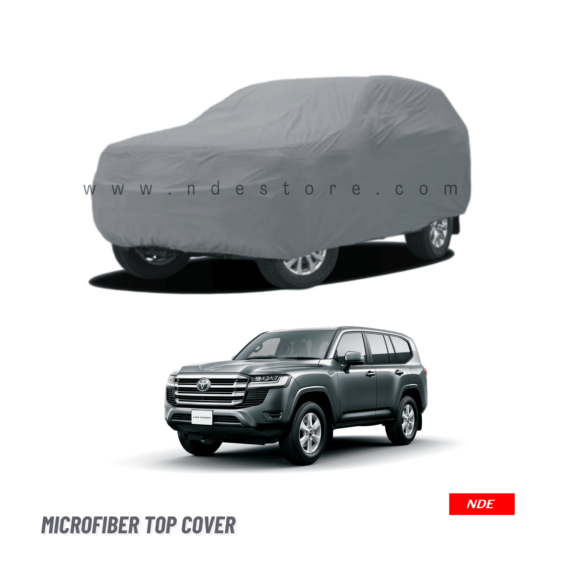 TOP COVER MICROFIBER FOR TOYOTA LAND CRUISER PRADO (ALL MODELS) - ndestore.com