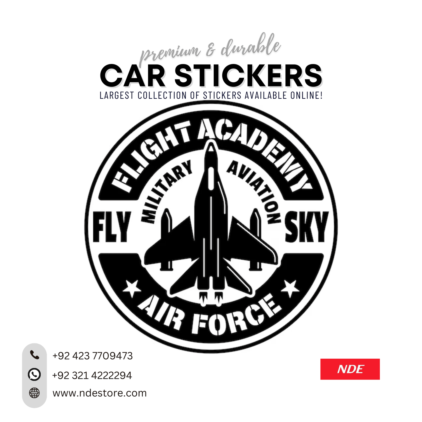 STICKER MILITARY AVIATION (M001) - ndestore.com