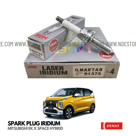 SPARK PLUG NGK IRIDIUM FOR MITSUBISHI eK X SPACE HYBRID (2020-2024)