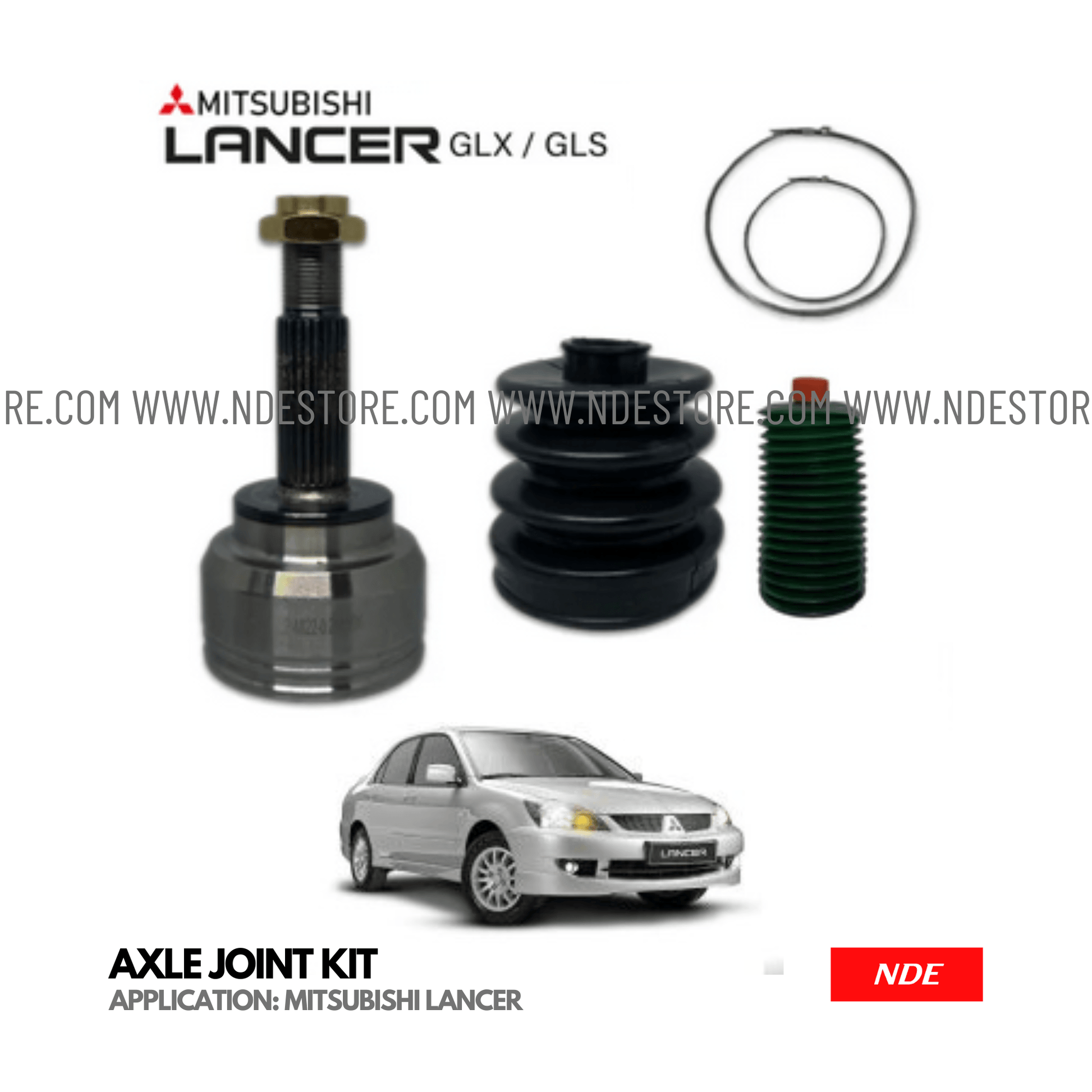 CV JOINT COMPLETE KIT OUTER FOR MITSUBISHI LANCER - ndestore.com