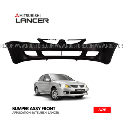 BUMPER ASSY FRONT FOR MITSUBISHI LANCER (2004-2012)