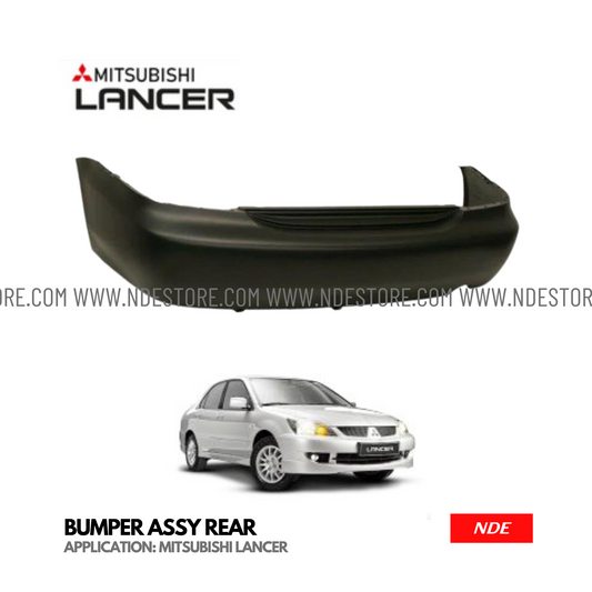 BUMPER ASSY REAR FOR MITSUBISHI LANCER (2004-2012)