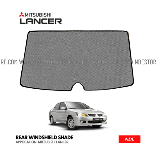 SUN SHADE REAR WINDSHIELD VIEW SCREEN FOR MITSUBISHI LANCER