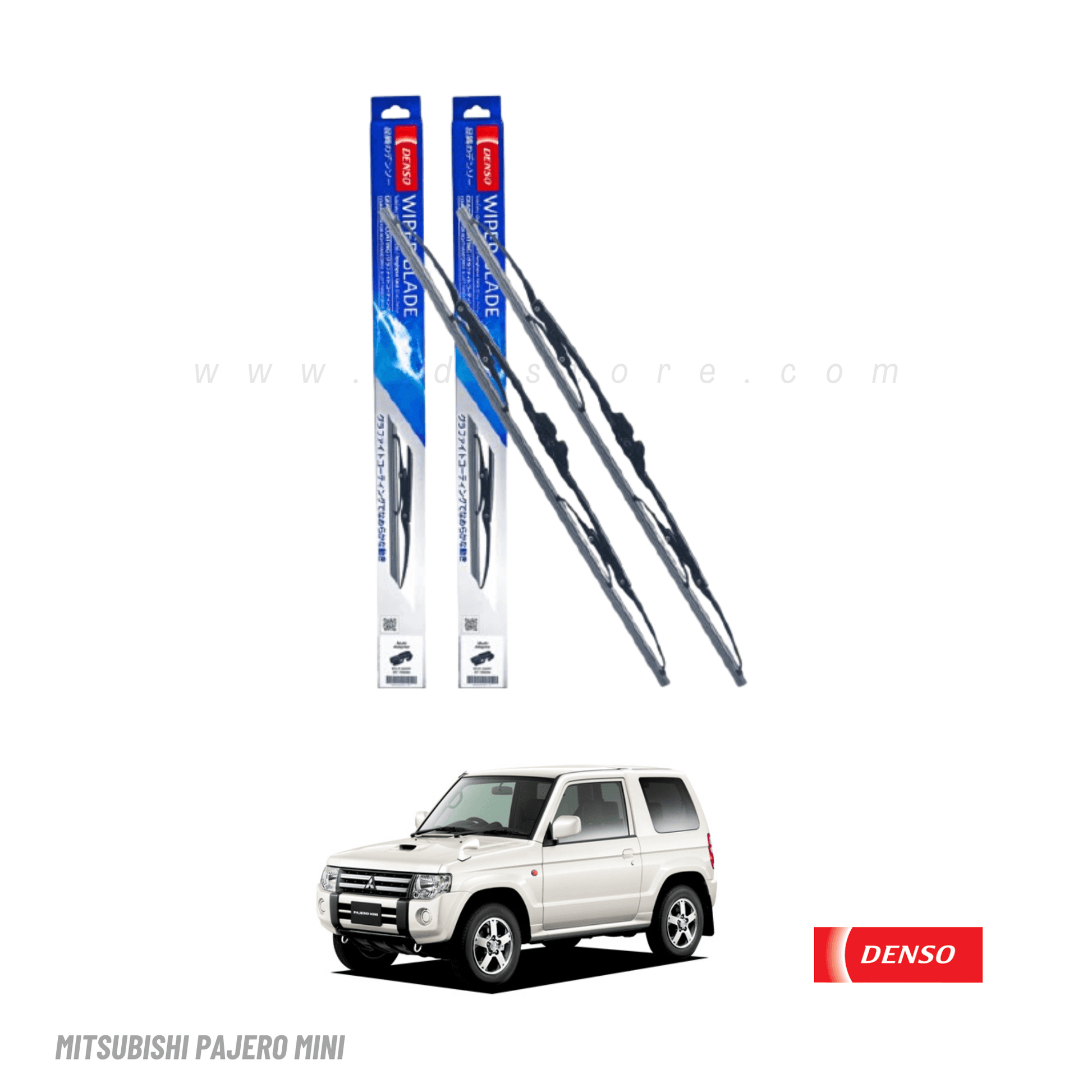 WIPER BLADE DENSO STANDARD TYPE FOR MITSUBISHI PAJERO MINI - ndestore.com