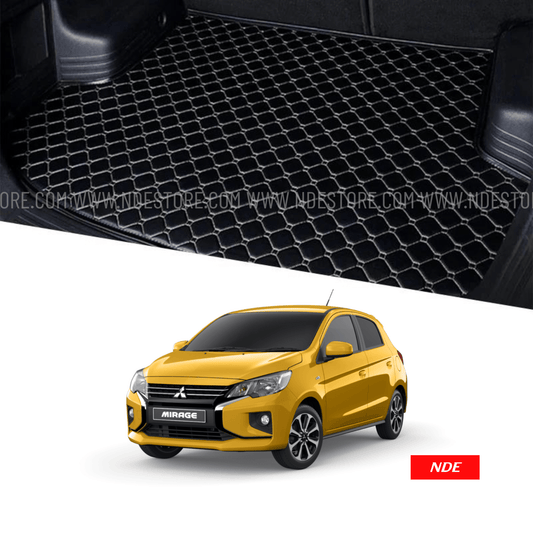 TRUNK FLOOR MAT 7D STYLE FOR MITSUBISHI MIRAGE - ndestore.com