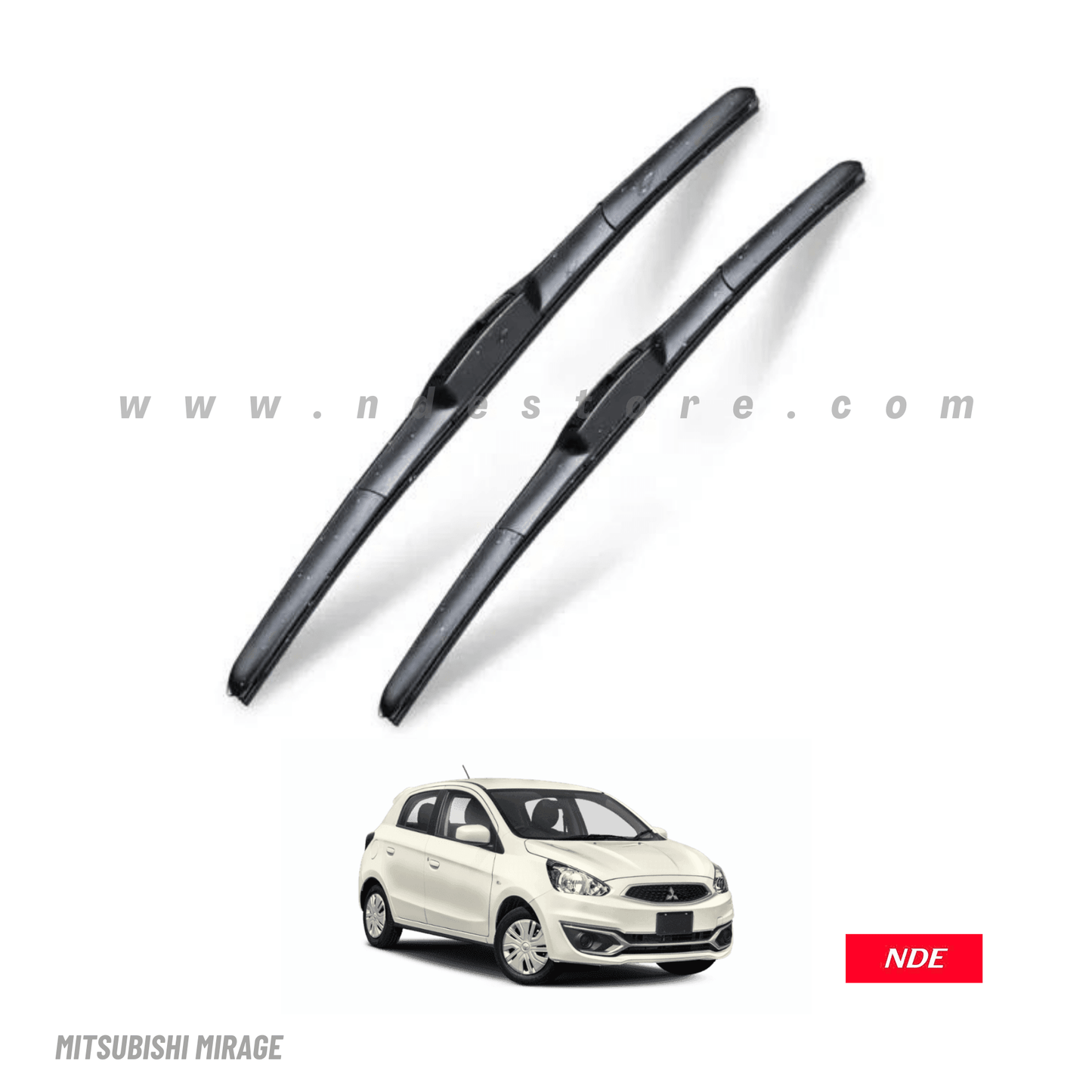 WIPER BLADE AERODYNAMIC TYPE FOR MITSUBISHI MIRAGE - ndestore.com