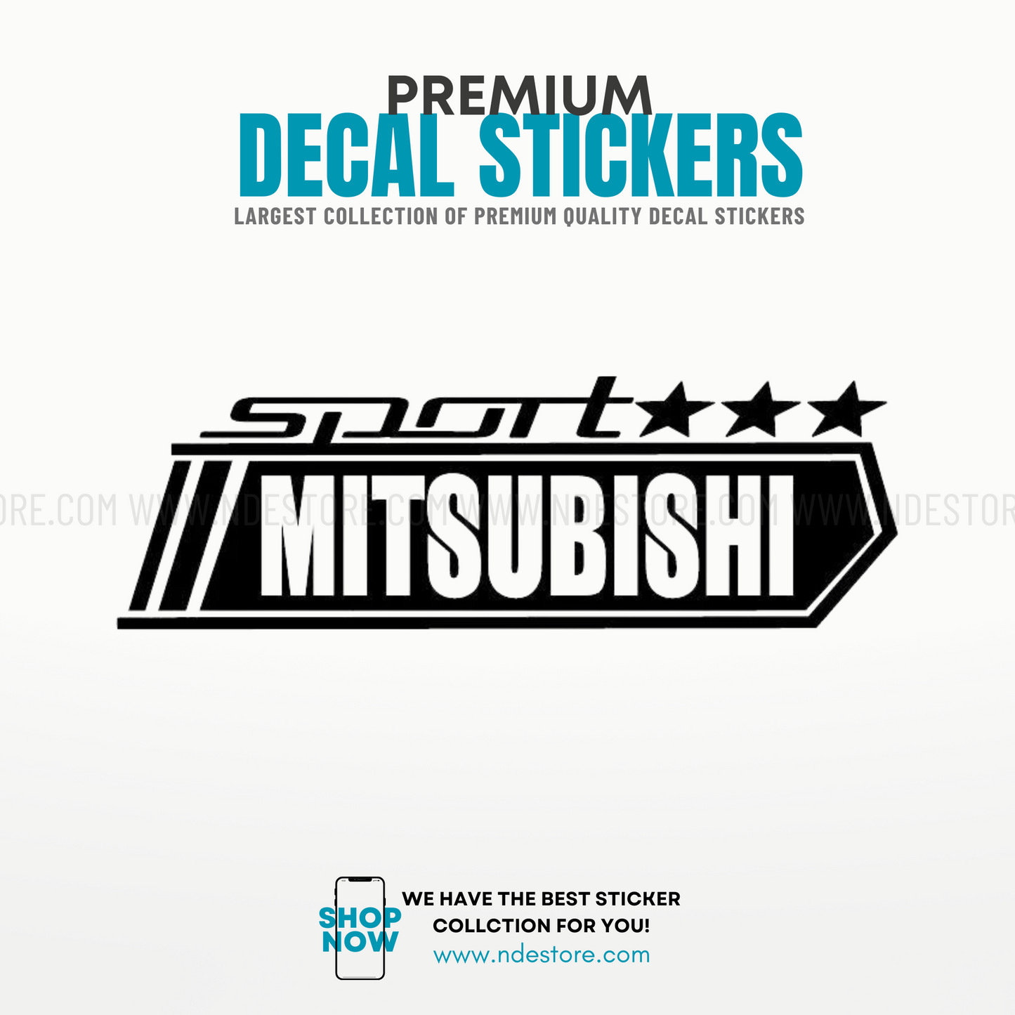 STICKER MITSUBISHI SPORT