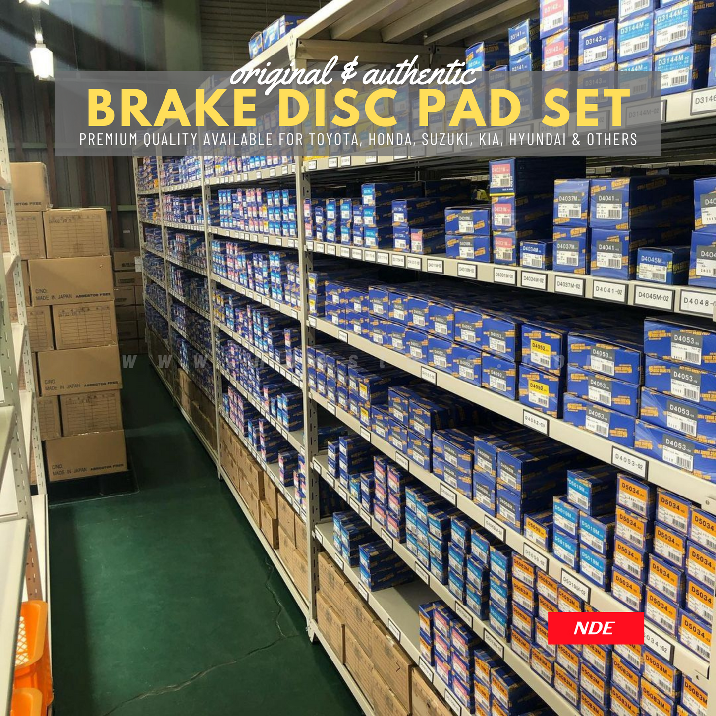 BRAKE DISC PAD FRONT FOR KIA SPORTAGE - MK JAPAN - ndestore.com