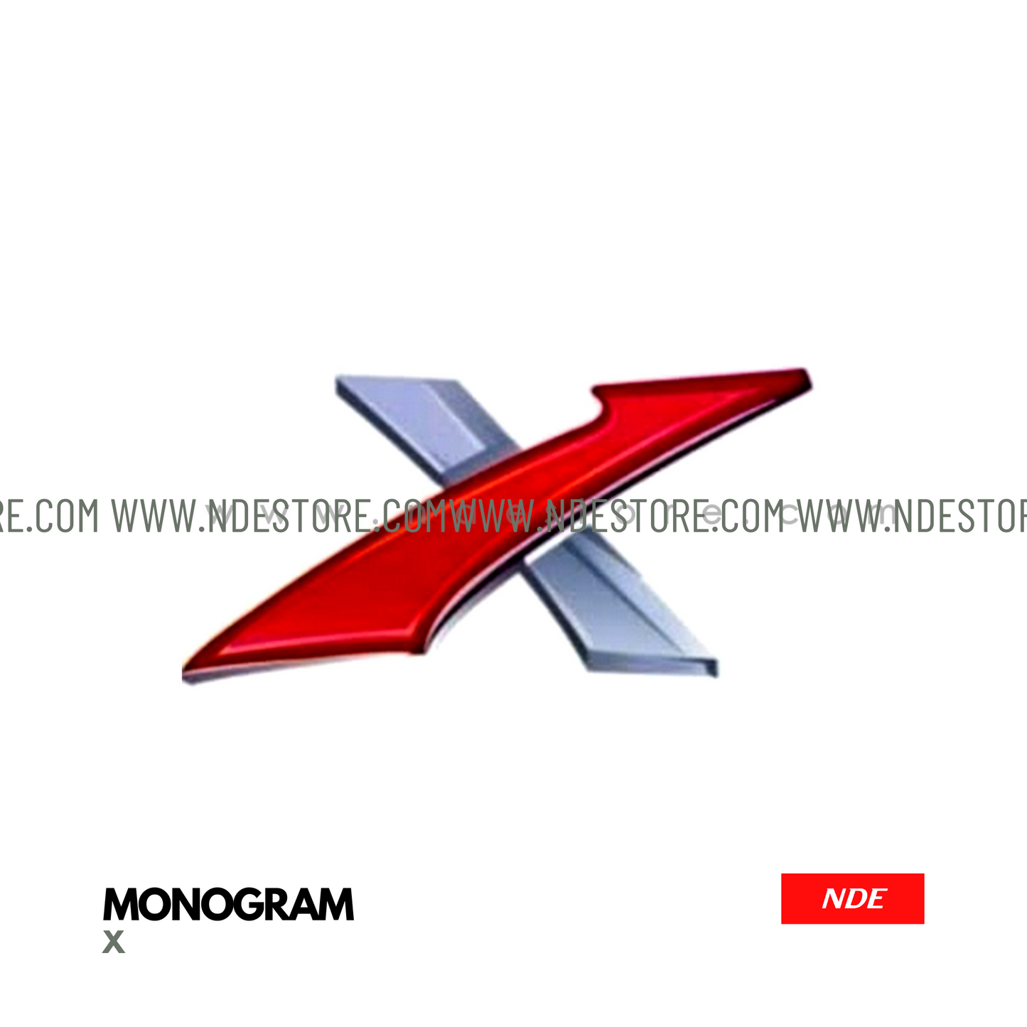 MONOGRAM X LOGO FOR TOYOTA COROLLA ALTIS X (IMPORTED)