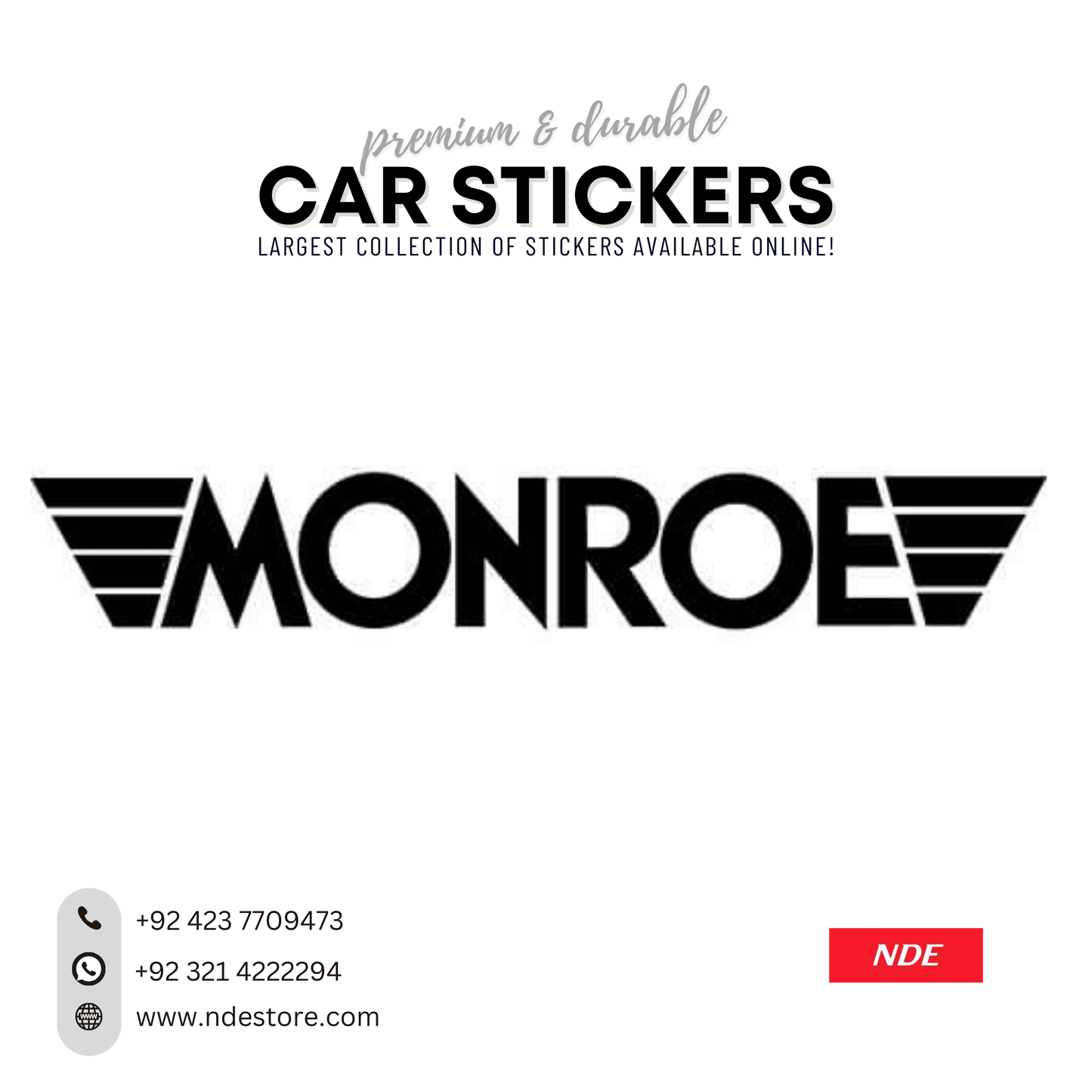 STICKER MONROE - ndestore.com