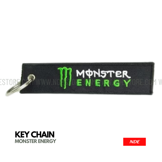 KEY CHAIN WITH MONSTER ENERGY - ndestore.com