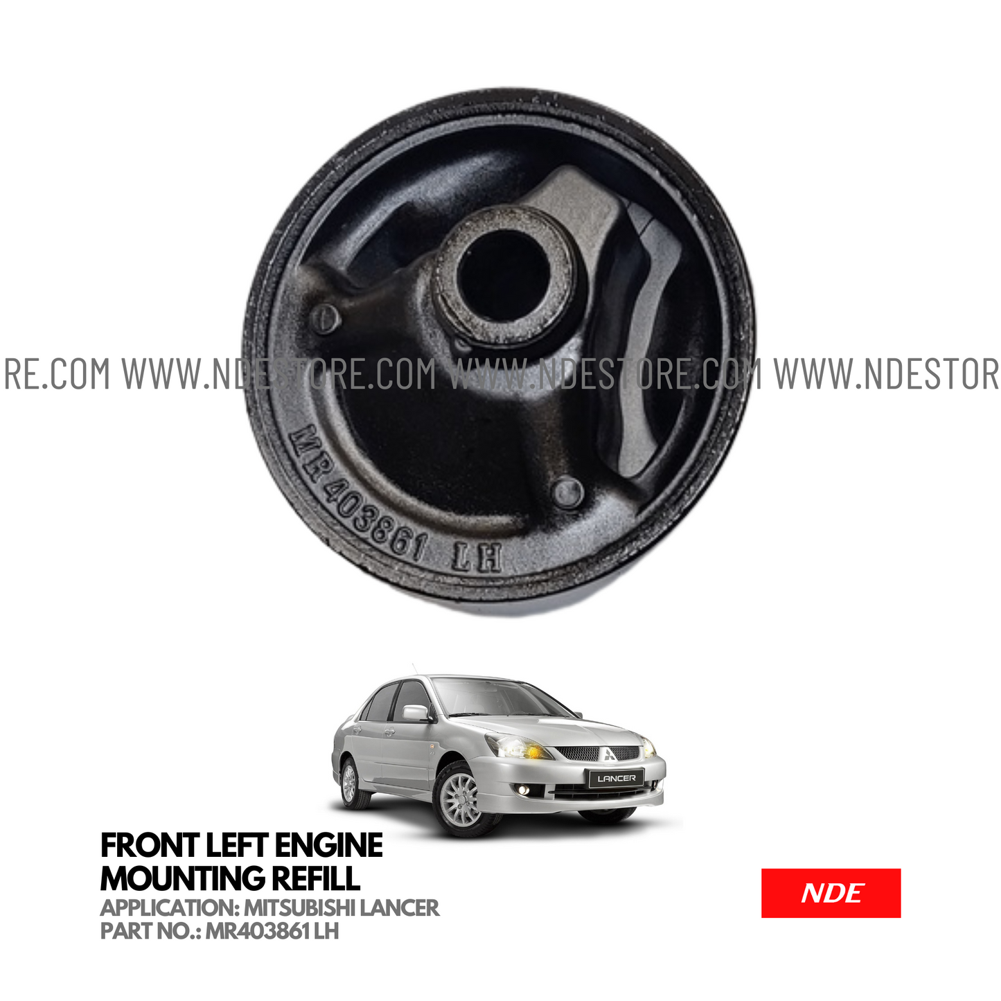 ENGINE MOUNTING REFILL FRONT LEFT FOR MITSUBISHI LANCER