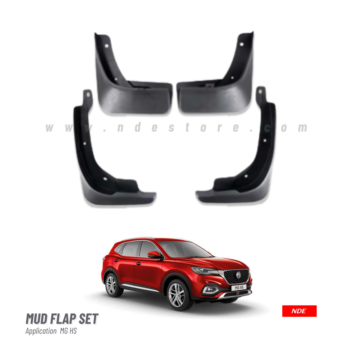 MUD FLAP SET FOR MG HS