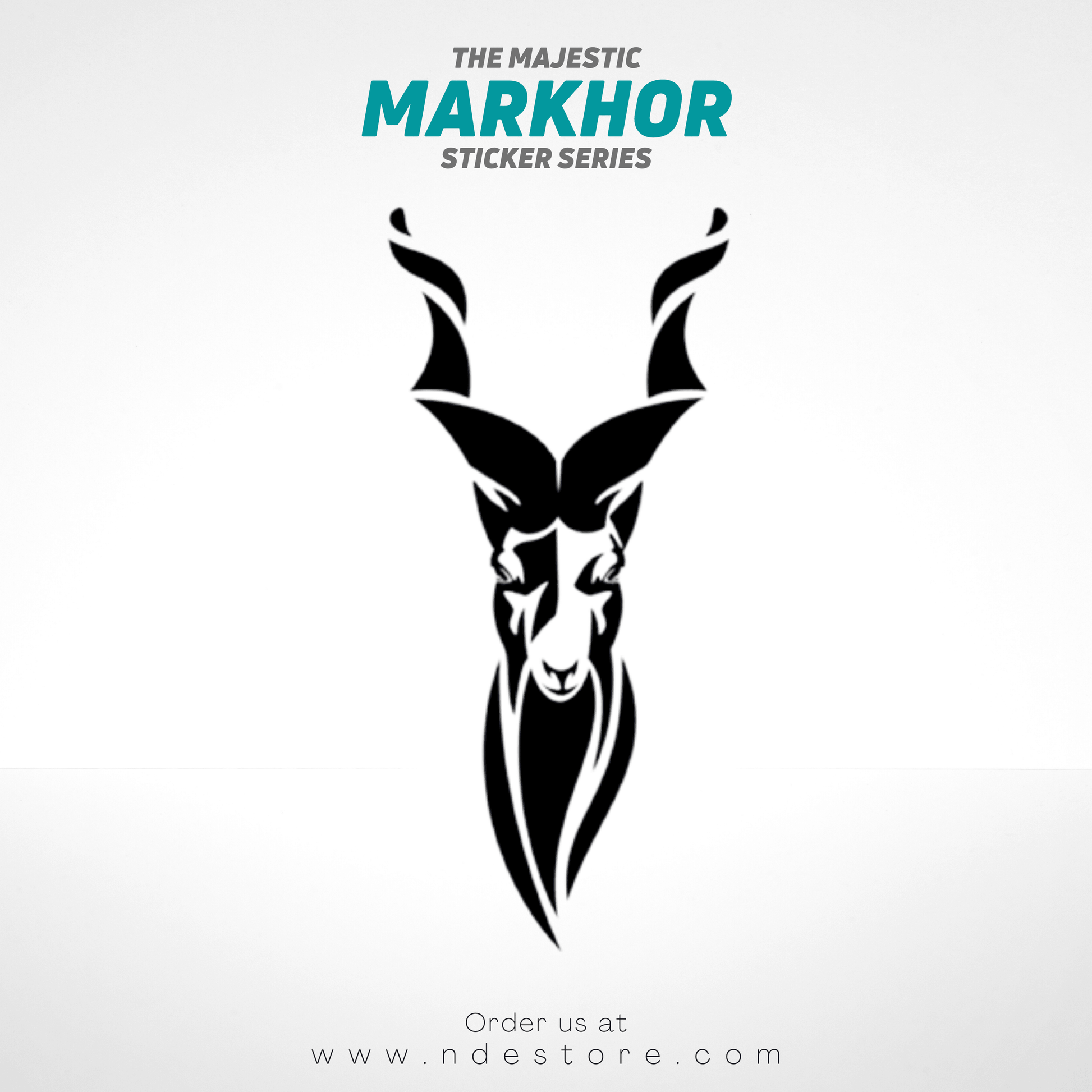 STICKER MARKHOR (M6) SKU:8014 - ndestore.com