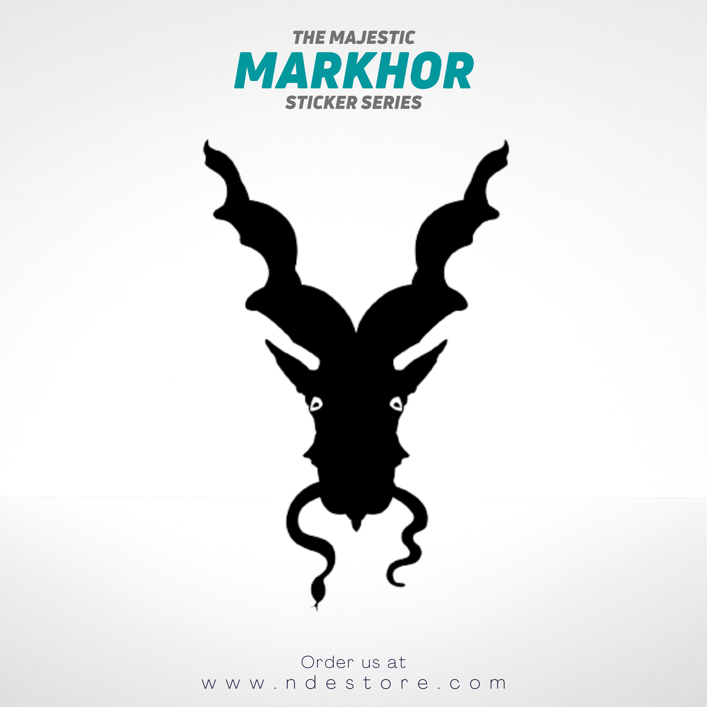 STICKER MARKHOR (M3) SKU:8016