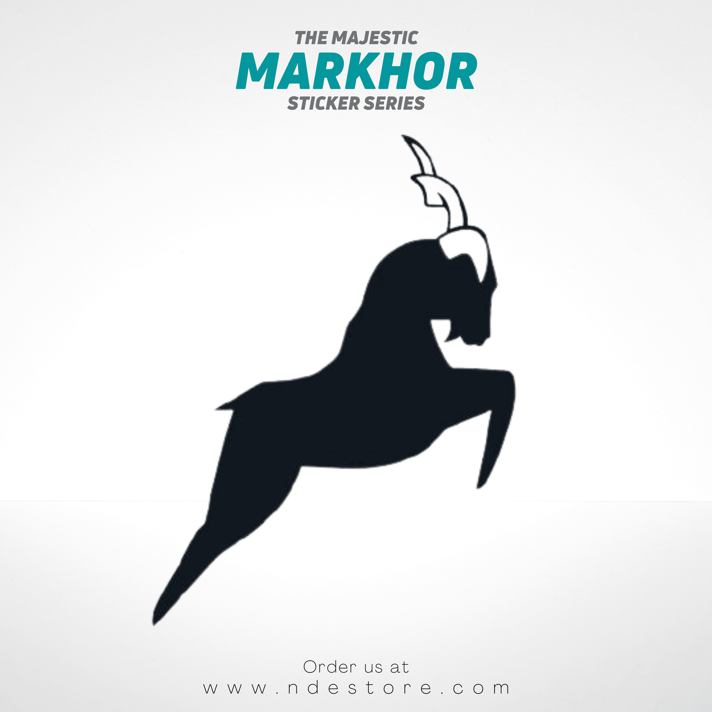 STICKER MARKHOR (M7) SKU:8018 - ndestore.com