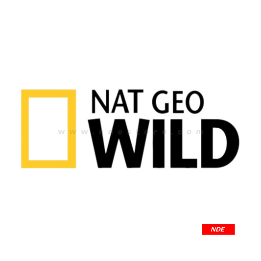 STICKER, NAT GEO WILD