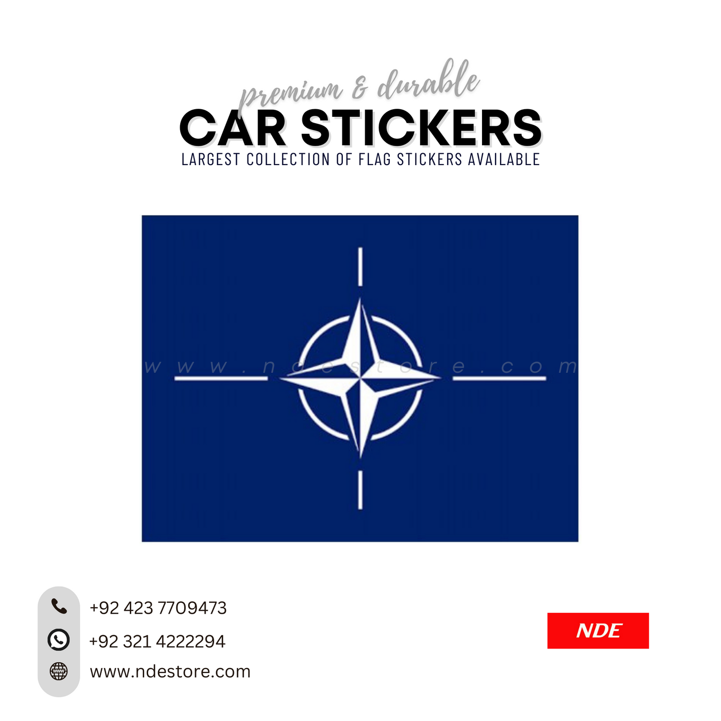 STICKER NATO