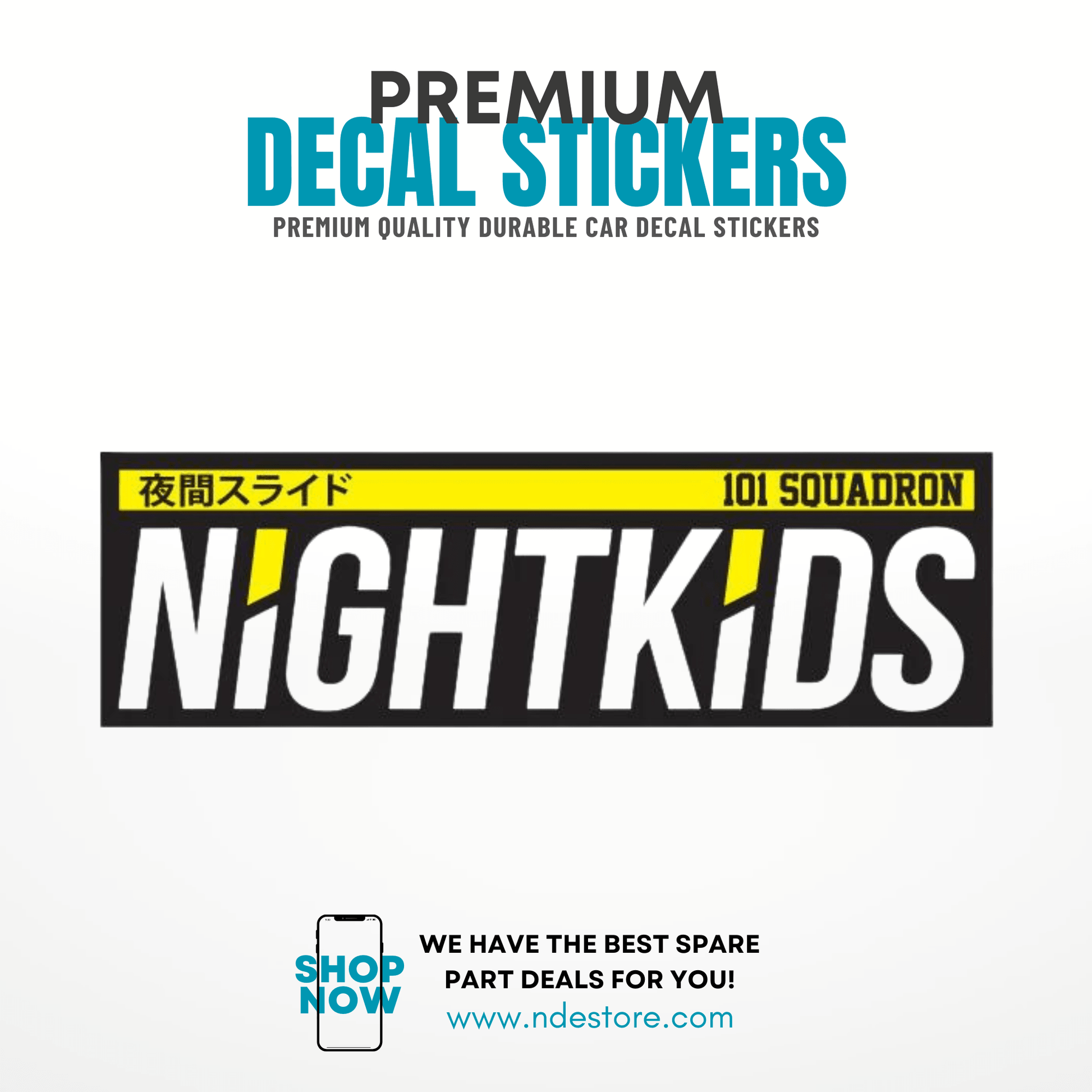 STICKER NIGHTKIDS - ndestore.com