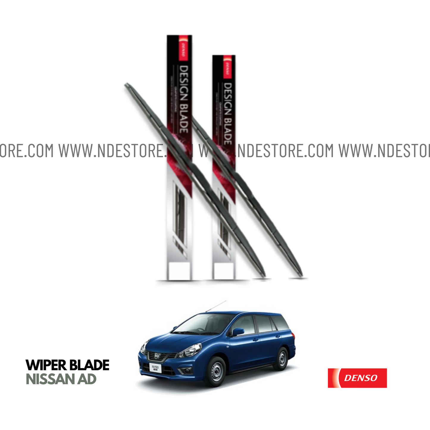 WIPER BLADE DENSO HYBRID DESIGN FOR NISSAN AD