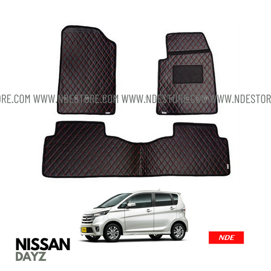 FLOOR MAT PREMIUM QUALITY FLAT 7D STYLE FOR NISSAN DAYZ