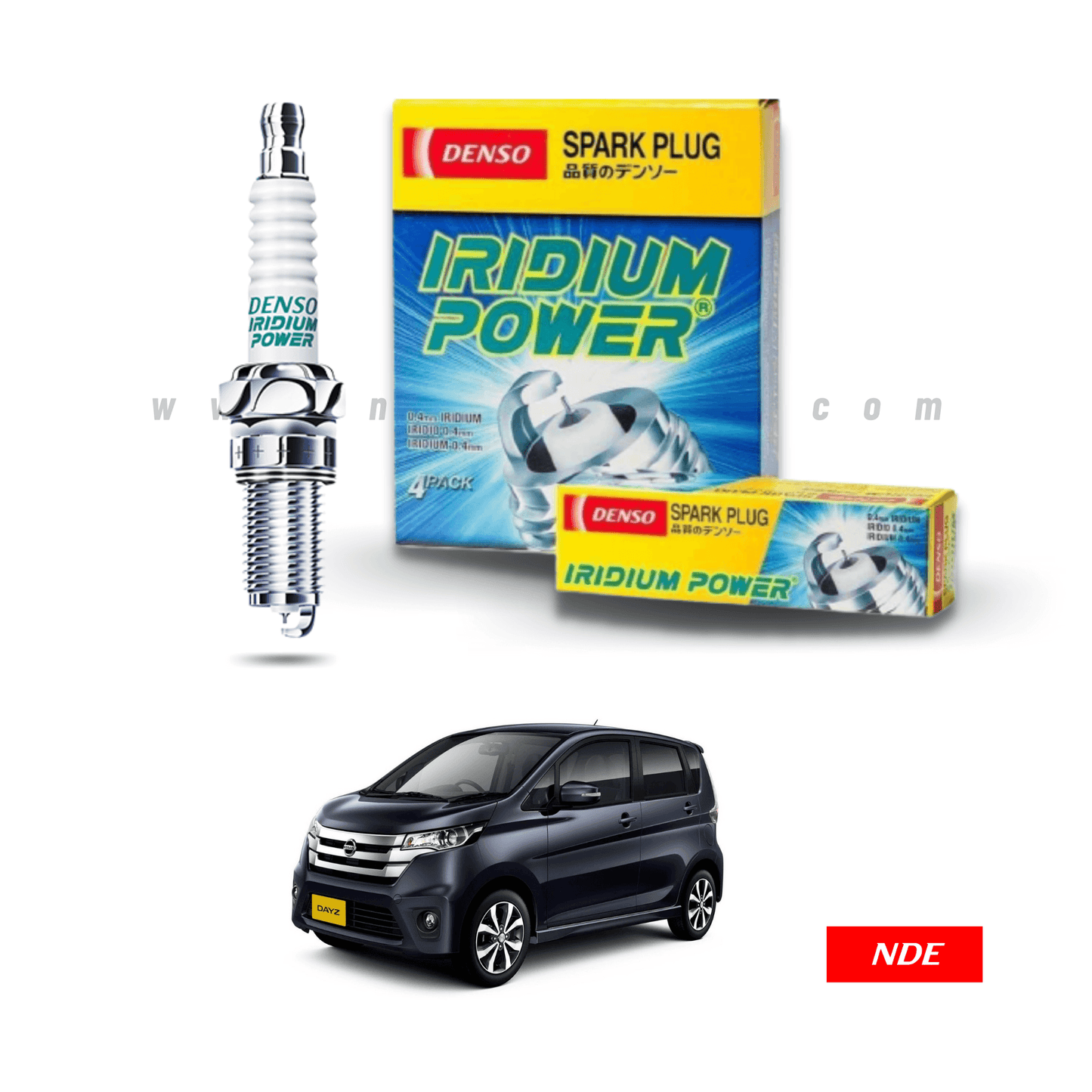 SPARK PLUG DENSO IRIDIUM POWER FOR NISSAN DAYZ (2013-2019) - ndestore.com