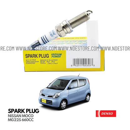 SPARK PLUG DENSO IRIDIUM FOR NISSAN MOCO (2006-2009) - ndestore.com