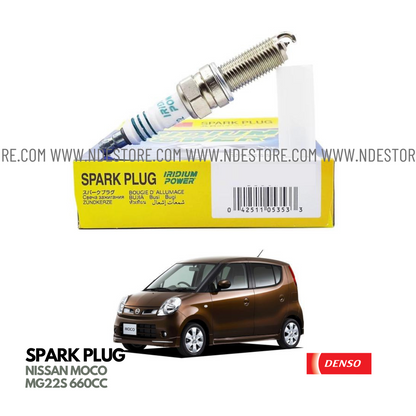 SPARK PLUG DENSO IRIDIUM FOR NISSAN MOCO (2009-2012)